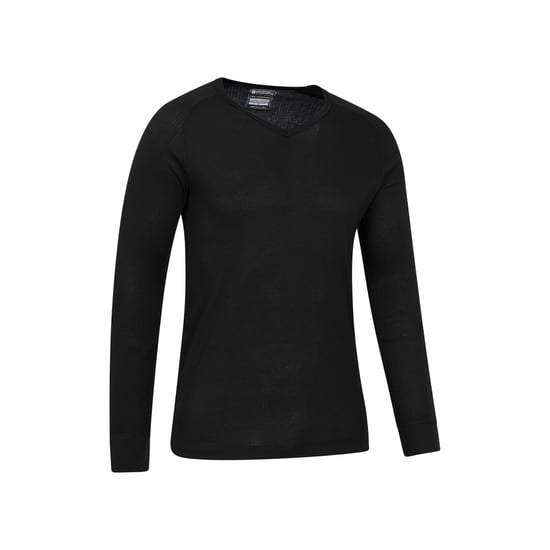 Mountain Warehouse - "Talus" Thermo-Top V-Ausschnitt für Herren (Schwarz) - Image 3