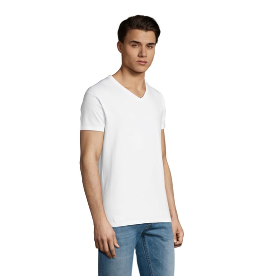 SOLS - "Imperial" T-Shirt V-Ausschnitt für Herren (Weiß) - Image 4
