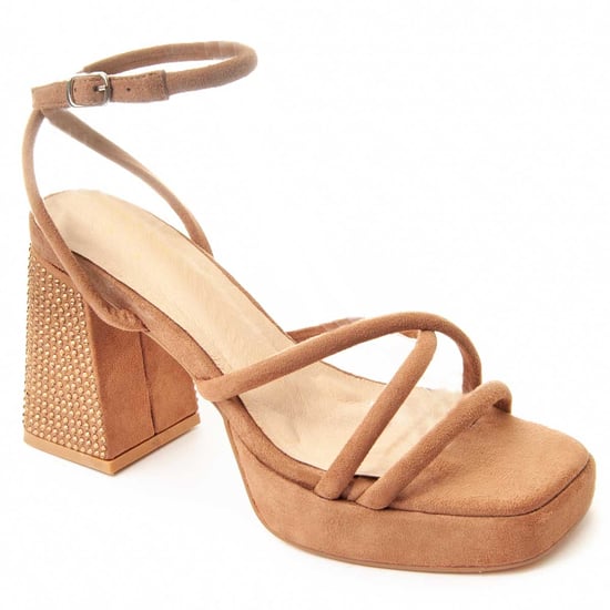 Montevita Heel Sandale Festsand in Braun - Image 3