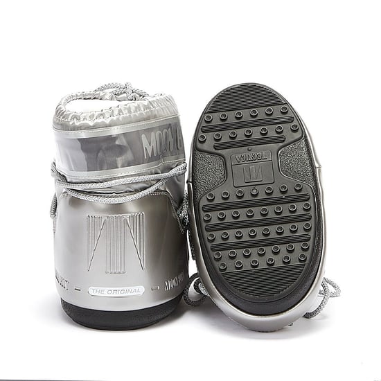 Moon Boot Klassische Icon Low Glance Damen Silber Stiefel - Image 4