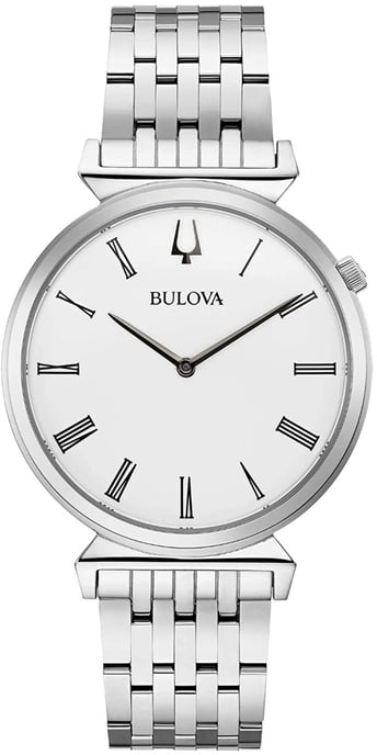 Bulova Regatta Silber Herren Armbanduhr 96A232 - Image 1