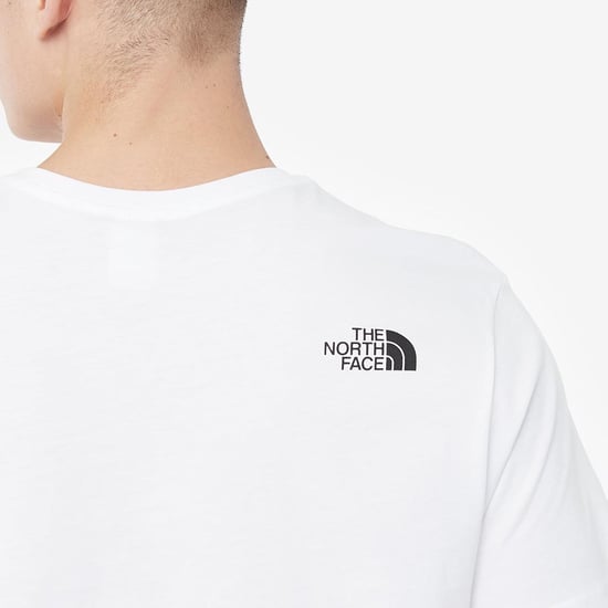 The North Face Bad Glasses T-Shirt in Clear Lake Blau / TNF Weiß - Image 4