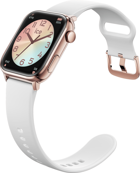 Ice Watch Ice Smart 2.0 - Roségold Unisex Weißer Uhren 022537 - Image 3