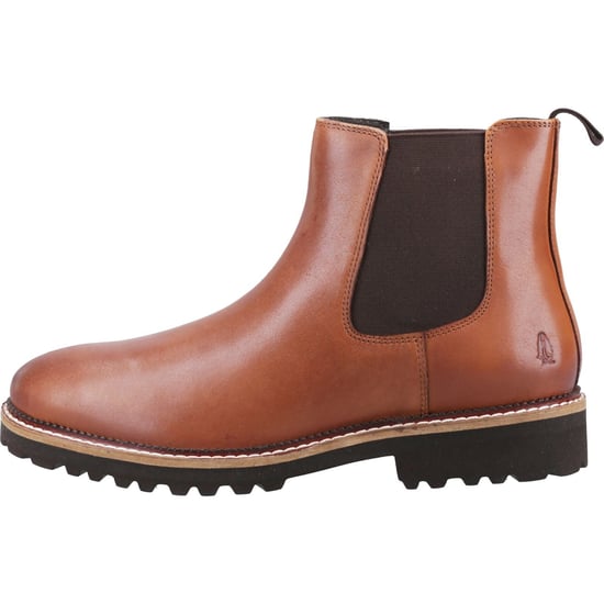 Hush Puppies Gwyneth Chelsea Wildleder Damen Tan Stiefel - Image 5