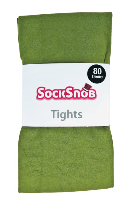 Sock Snob Womens 80 Den Opaque Farbige Winter Mode Strumpfhose - Image 2