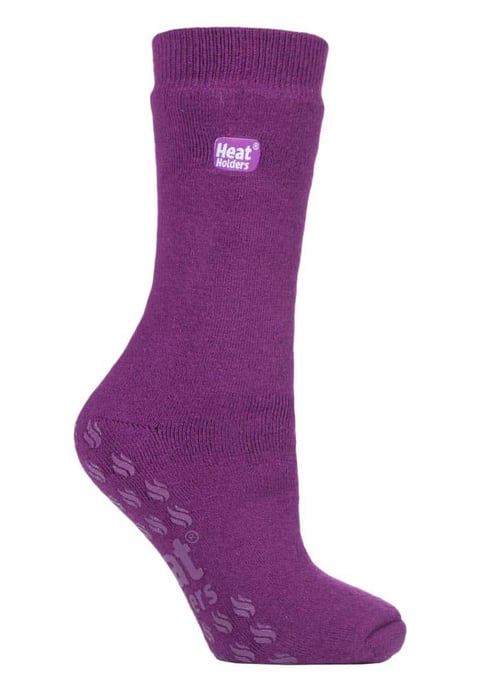 Herren Damen Dick 3.1 TOG Anti-Rutsch-Griff Slipper Socken für Raynauds - Image 1