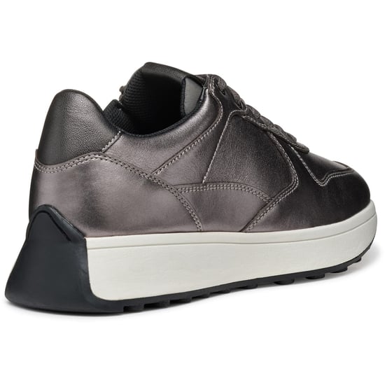 Geox D Amabel A Leder Women's Gun Turnschuhe - Image 2
