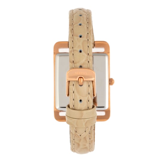 Bertha Marisol Schweizer MOP Lederarmbanduhr - Image 2