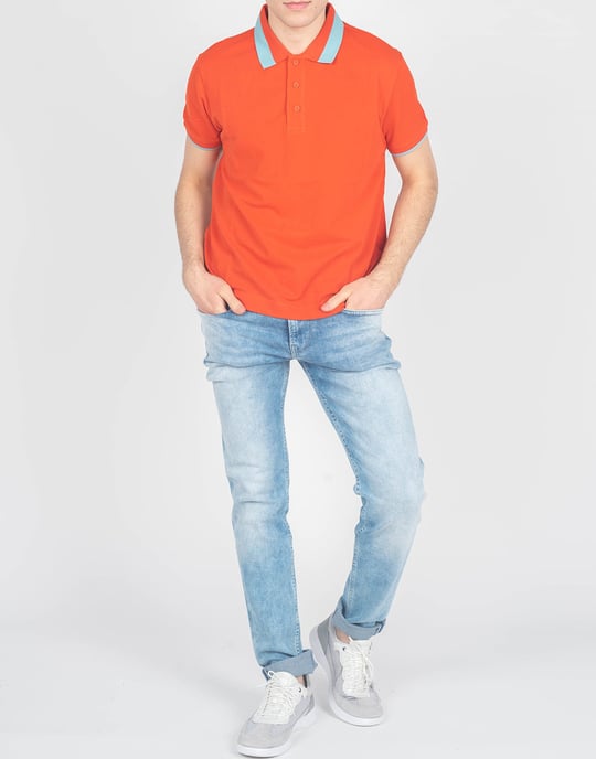 Invicta Polo Shirt Men's Orange