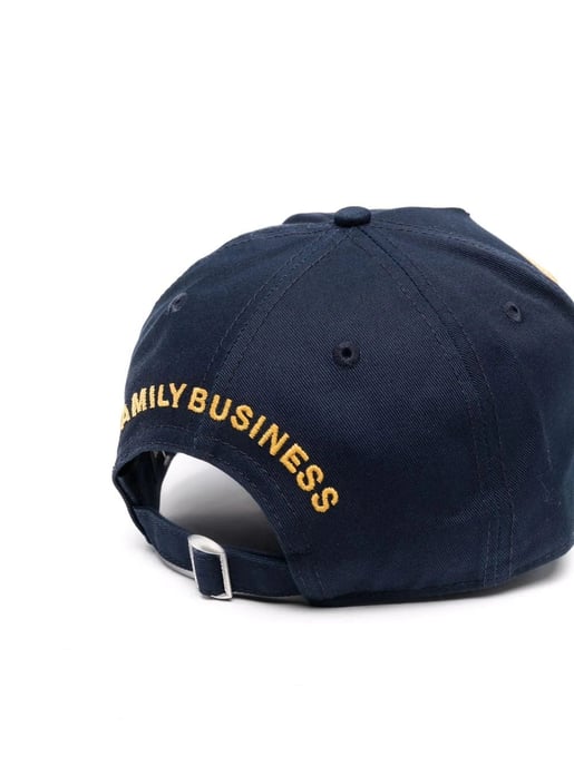 Marineblaue Baseballkappe mit „Born in Canada“-Abzeichen von Dsquared2 - Image 2