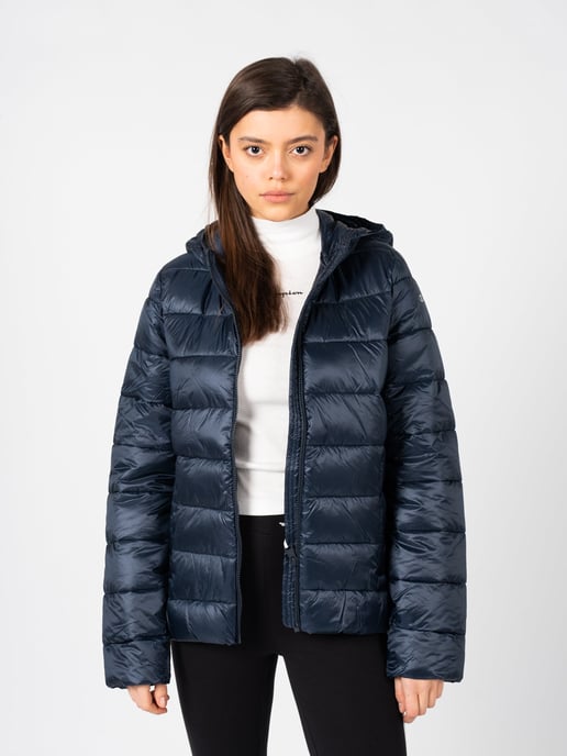 Champion Jacke Down Jacket Damen dunkelblau - Image 3