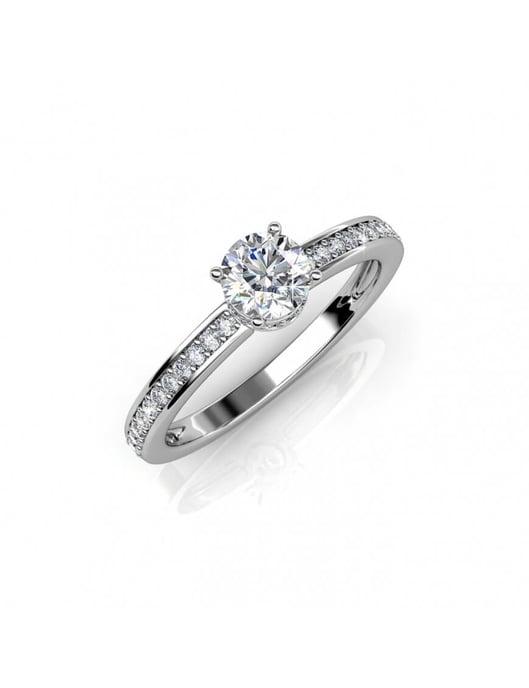 Elise Ring - Silber und Kristall - Image 1