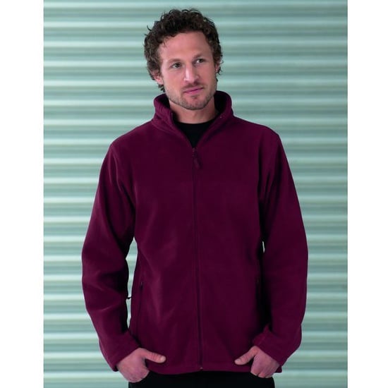 Russell Herren Outdoor-Fleecejacke (Burgunder) - Image 3