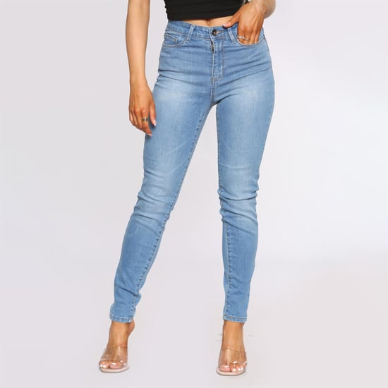 Damen Skinny Slim Fit Denim Jeans| Enzo Designer Womenswear - Image 2