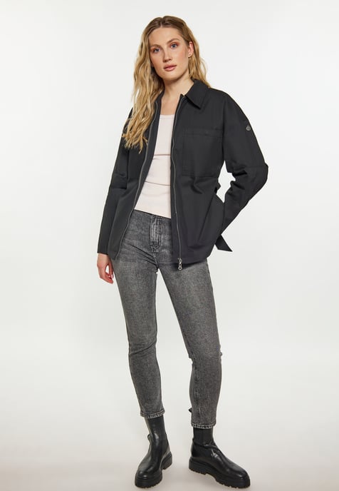 Dreimaster Jacke Damen schwarz - Image 2