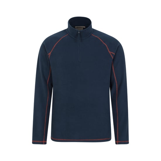 Mountain Warehouse Mens Ashbourne II Half Zip Fleece Top (Navy)