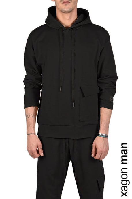 Xagon Man Sweatshirt Herren schwarz - Image 2