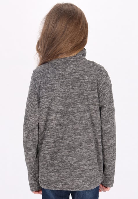 Schmuddelwedda Fleecejacke Mädchen (Kids) grau melange - Image 4