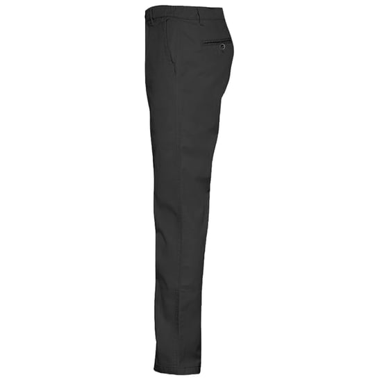 Asquith & Fox Herren Classic Casual Chinos/Hosen (Schwarz) - Image 3