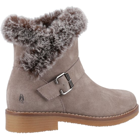 Hush Puppies Hannah Wildleder Damen Taupe Stiefel - Image 2
