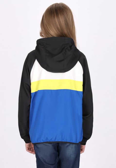 Schmuddelwedda Anorak Mädchen (Kids) Königsblau Colorblock - Image 4