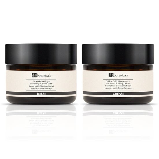 Dr Botanicals Tattoo Beruhigende & feuchtigkeitsspendende Duo Kit 2 x 50ml - Image 1