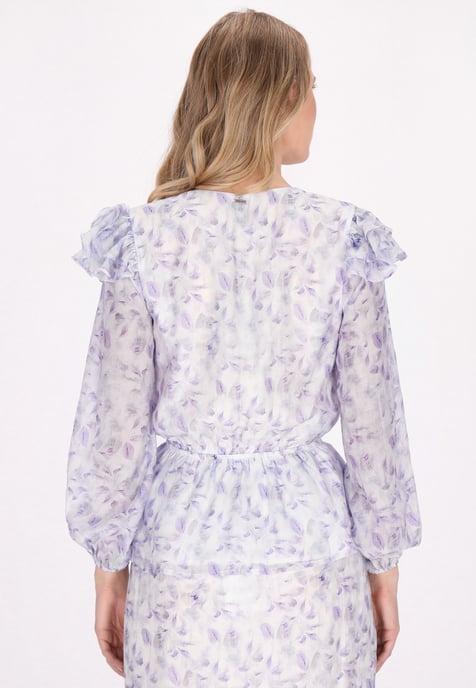 Dreimaster Bluse Damen Blau - Image 4