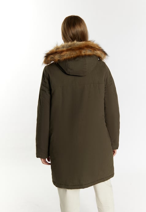 Dreimaster Winterparka Damen Dunkeloliv - Image 4
