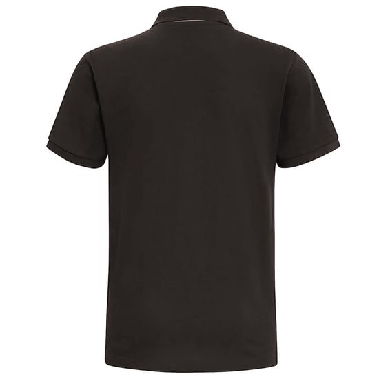 Asquith & Fox Herren Classic Fit Kontrast-Polohemd (Holzkohle/ Grau) - Image 2