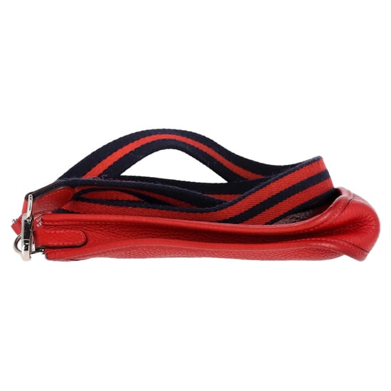 Hermès Evelyn TPN Mini 16 Tasche aus rotem Leder - Image 4