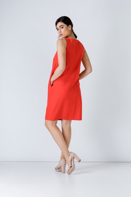 Sleeveless Sack Dress Conquista