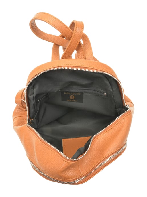 Anna Luchini SS22 AL 1594 Marron Cuir de vachette Sac - Image 3