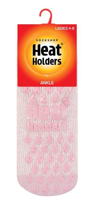 Heat Holders rutschfeste Thermo-Knöchelsocken für Damen mit Griffen - Image 2