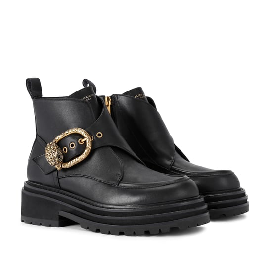 Kurt Geiger London Leather Mayfair Chunky Boots