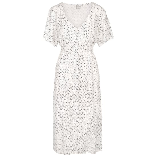 Trespass Womens/Ladies Nia Spotted Dress (White)
