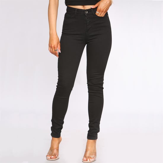 Damen Skinny Slim Fit Denim Jeans| Enzo Designer Womenswear - Image 2