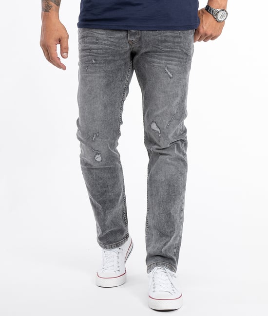 Rock Creek Jeans Straight Cut Dunkelgrau - Image 1