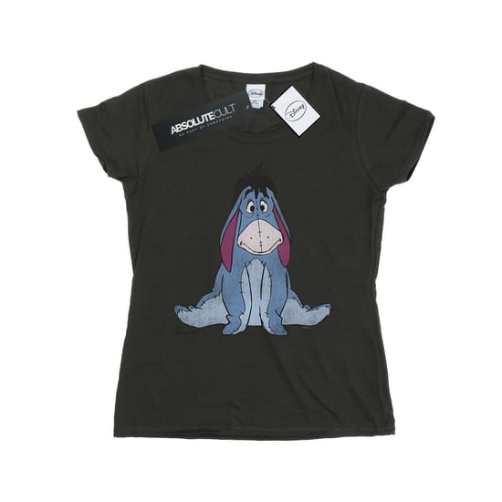 Disney Womens/Ladies Winnie The Pooh Classic Eeyore Cotton T-Shirt (Light Graphite)