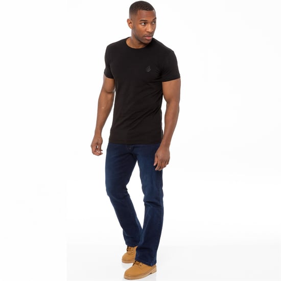 Enzo Herren Bootcut Stretch Denim Jeans - Image 6