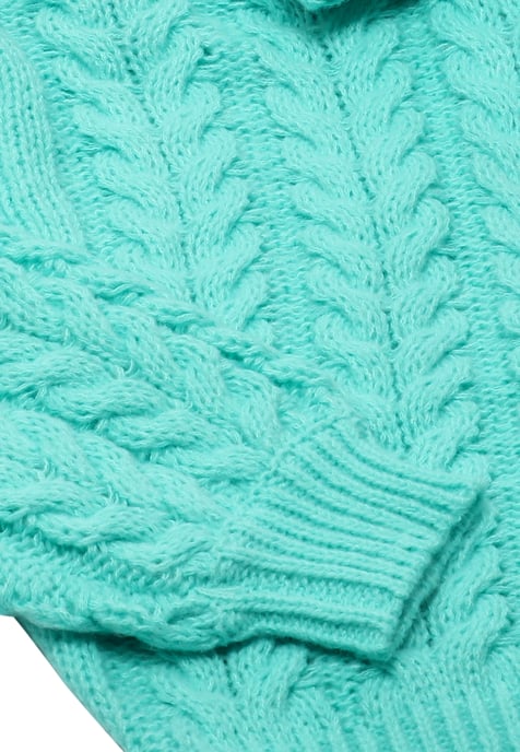 Mymo Strickjacke Damen Minze - Image 3