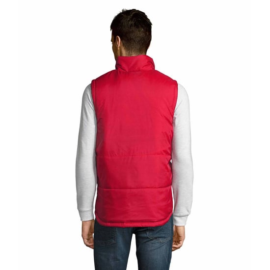SOLS Warm Unisex wattierte Bodywarmer Jacke (Rot) - Image 3