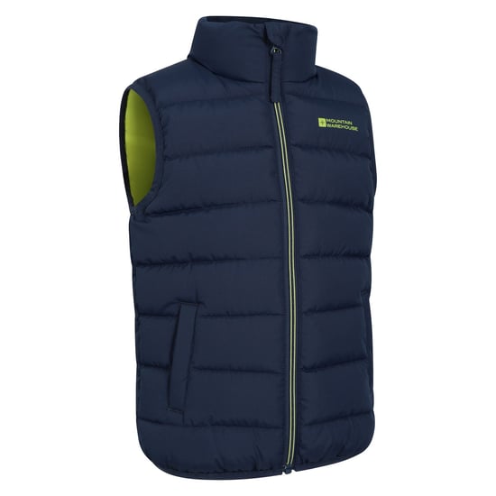 Mountain Warehouse Kinder/Kinder Rocko Plain gepolstert Gilet (dunkelblau) - Image 4