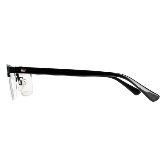 Tommy Hilfiger Half Rimless Mens Matte Black TH 1528