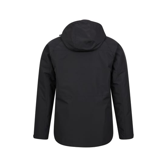 Mountain Warehouse Herren Alaskan 3-in-1-wasserdichte Jacke (Schwarz) - Image 2