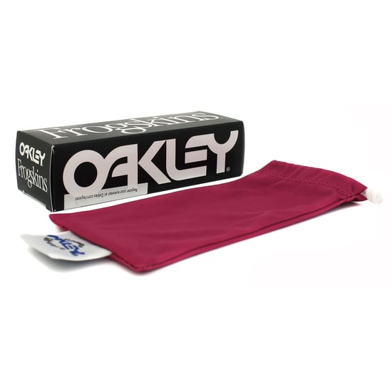 Oakley Sunglasses Frogskins Polished Black Grey 24-306