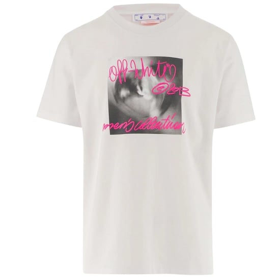 Off-White Tornado Type Slim Fit weisses T-Shirt - Image 1