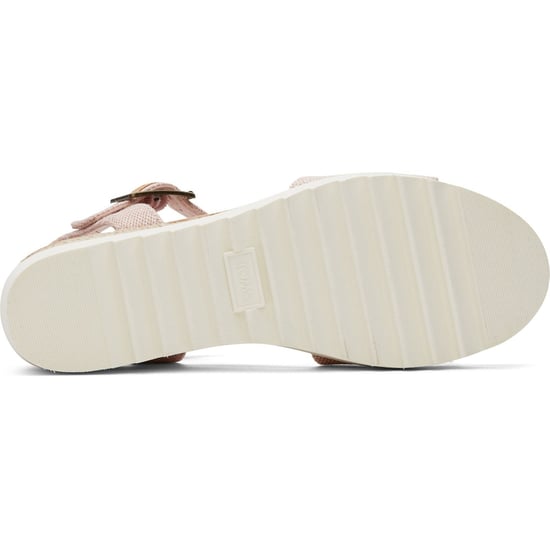 TOMS Diana Nylon Damen Ballett Rosa Keile - Image 3