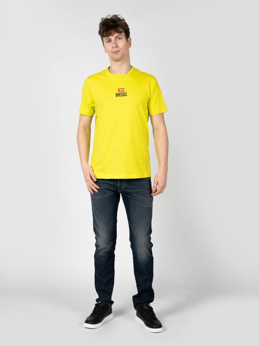 Diesel T-Shirt T-Just Herren gelb - Image 2