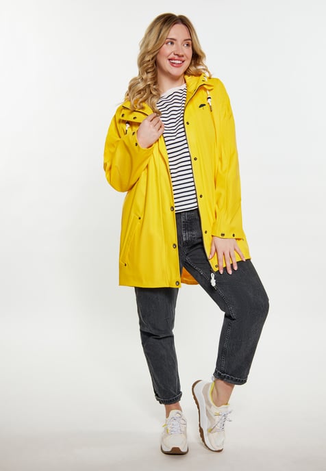 Schmuddelwedda Curvy Regenmantel Damen gelb - Image 2