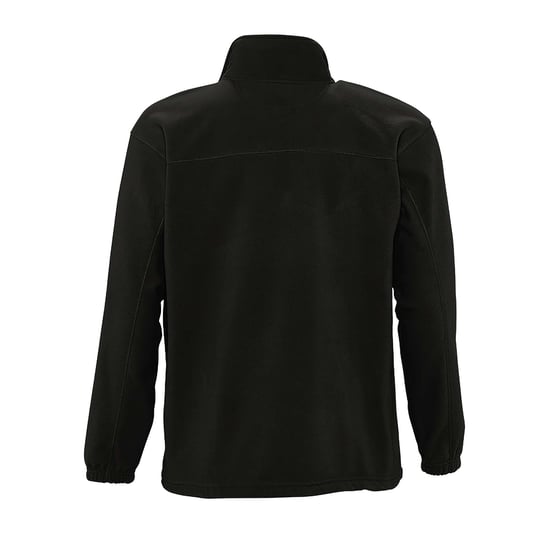 SOLS Herren North Full Zip Outdoor Fleece Jacke (Schwarz) - Image 2